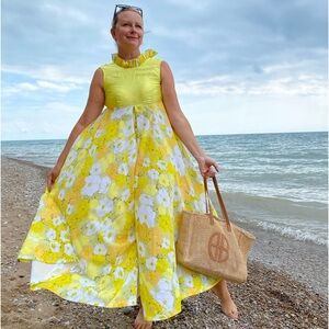 VINTAGE Hand made 1970’s pant jumpsuit Xs